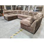 Narożnik COMODO U - Tilia 17 - brązowy - OUTLETU