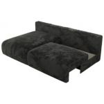 Narożnik VIVO L - strona lewa - ciemnoszary, plusz