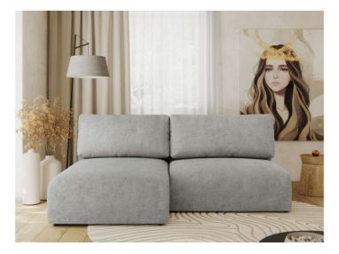 Narożnik VIVO L - strona lewa - jasnoszary, struktura