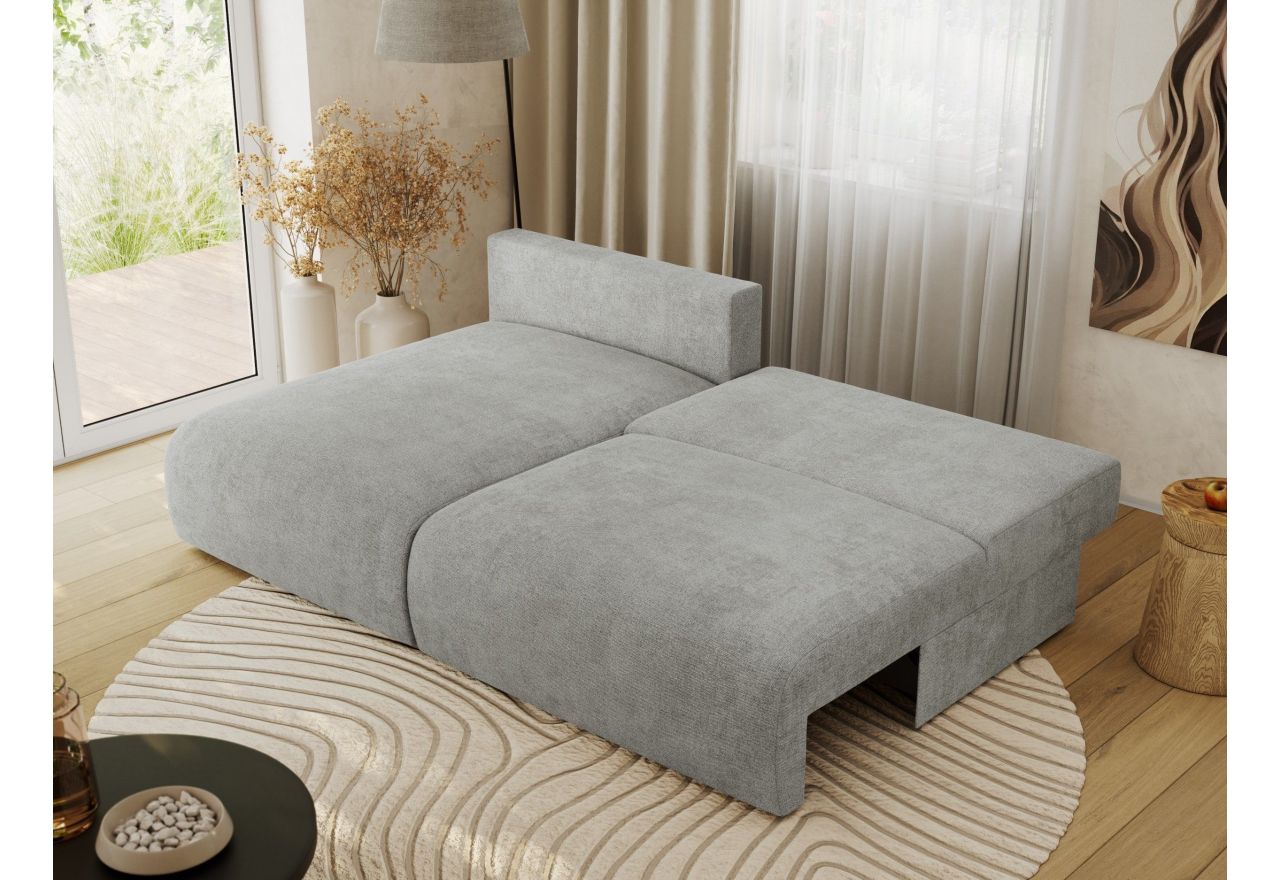 Narożnik VIVO L - strona lewa - jasnoszary, struktura