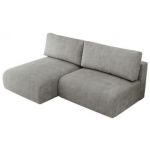 Narożnik VIVO L - strona lewa - jasnoszary, struktura