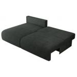 Narożnik VIVO L - strona lewa - ciemnoszary, struktura