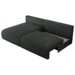 Narożnik VIVO L - strona lewa - ciemnoszary, struktura