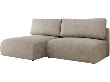 Narożnik VIVO L - strona lewa - beżowy, struktura