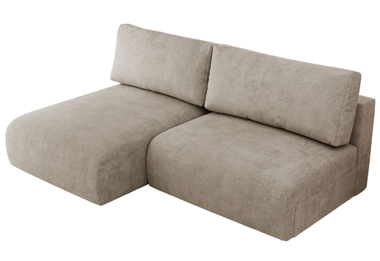 Narożnik VIVO L - strona lewa - beżowy, struktura