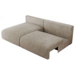 Narożnik VIVO L - strona lewa - beżowy, struktura