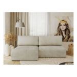 Narożnik VIVO L - strona lewa - beżowy, welvet