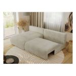 Narożnik VIVO L - strona lewa - beżowy, welvet