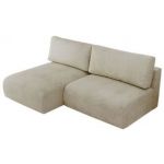 Narożnik VIVO L - strona lewa - beżowy, welvet