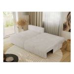 Narożnik VIVO L - strona lewa - kremowy, sztruks