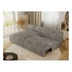 Narożnik VIVO L - strona lewa - jasnobrązowy, sztruks