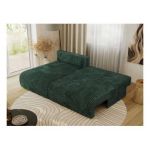 Narożnik VIVO L - strona lewa - zielony, sztruks