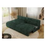 Narożnik VIVO L - strona lewa - zielony, sztruks