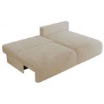 Narożnik VIVO L - strona prawa - kremowy, plusz