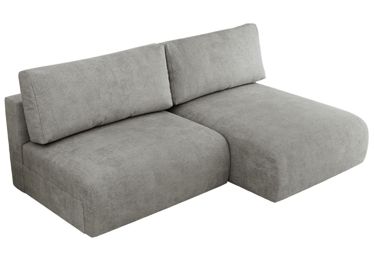 Narożnik VIVO L - strona prawa - jasnoszary, struktura