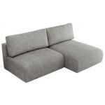 Narożnik VIVO L - strona prawa - jasnoszary, struktura