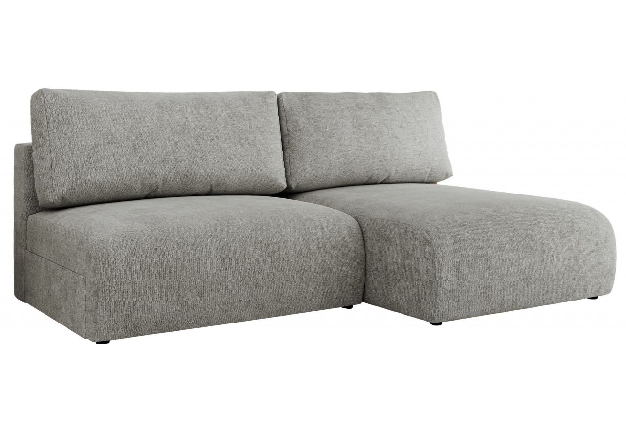 Narożnik VIVO L - strona prawa - jasnoszary, struktura