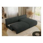 Narożnik VIVO L - strona prawa - ciemnoszary, struktura