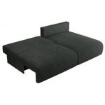 Narożnik VIVO L - strona prawa - ciemnoszary, struktura