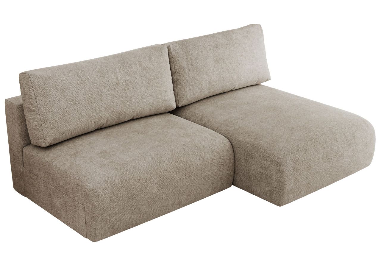 Narożnik VIVO L - strona prawa - beżowy, struktura