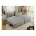 Narożnik VIVO L - strona prawa - jasnoszary, welvet