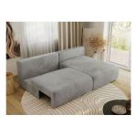 Narożnik VIVO L - strona prawa - jasnoszary, welvet