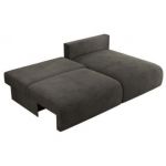 Narożnik VIVO L - strona prawa - ciemnoszary, welvet