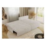 Narożnik VIVO L - strona prawa - kremowy, sztruks