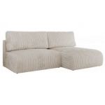 Narożnik VIVO L - strona prawa - kremowy, sztruks