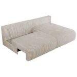 Narożnik VIVO L - strona prawa - kremowy, sztruks