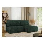 Narożnik VIVO L - strona prawa - zielony, sztruks