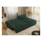 Narożnik VIVO L - strona prawa - zielony, sztruks