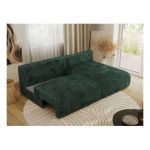 Narożnik VIVO L - strona prawa - zielony, sztruks