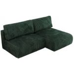 Narożnik VIVO L - strona prawa - zielony, sztruks