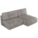 Narożnik VIVO L - strona prawa - szary, sztruks