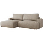 Narożnik TONO L - strona lewa - beżowy, struktura