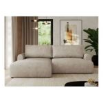 Narożnik TONO L - strona lewa - beżowy, struktura