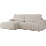 Narożnik TONO L - strona lewa - beżowy, sztruks