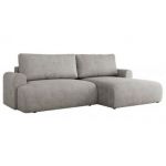 Narożnik TONO L - strona prawa - jasnoszary, struktura