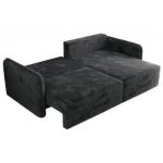 Narożnik MESTO L - strona prawa - ciemnoszary, plusz