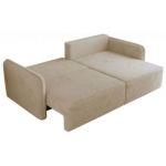 Narożnik MESTO L - strona prawa - kremowy, plusz