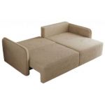 Narożnik MESTO L - strona prawa - beżowy, plusz