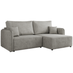 Narożnik MESTO L - strona prawa - jasnoszary, struktura