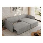 Narożnik MESTO L - strona prawa - jasnoszary, struktura