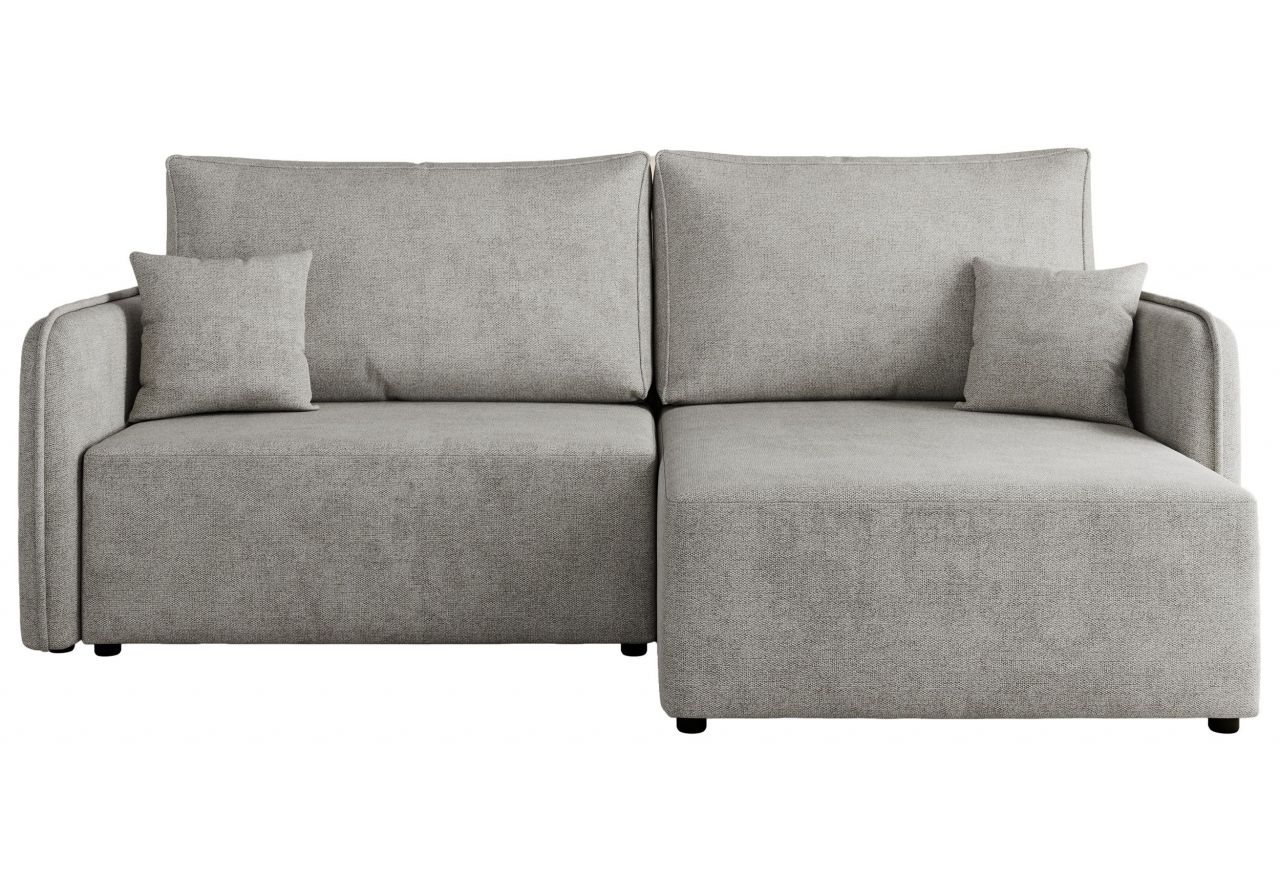 Narożnik MESTO L - strona prawa - jasnoszary, struktura