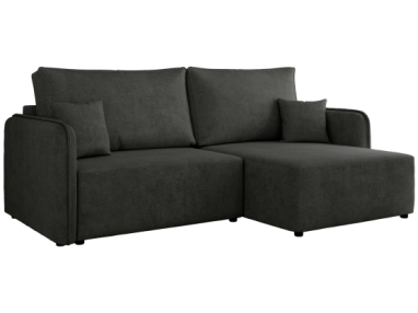 Narożnik MESTO L - strona prawa - ciemnoszary, struktura