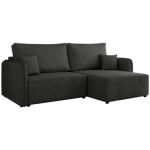 Narożnik MESTO L - strona prawa - ciemnoszary, struktura