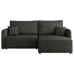 Narożnik MESTO L - strona prawa - ciemnoszary, struktura