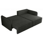 Narożnik MESTO L - strona prawa - ciemnoszary, struktura