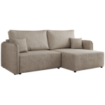 Narożnik MESTO L - strona prawa - beżowy, struktura